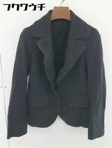 ◇ Gabardine KT ギャバジンKT モヘヤ混 シングル1B 長袖 テーラード ジャケット サイズ9 グレー系 レディース  【1107150009354】のサムネイル