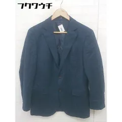 ◇ HILTON ヒルトン テーラード ジャケット サイズA4 ネイビー メンズ  【中古】 【1109010005667】のサムネイル