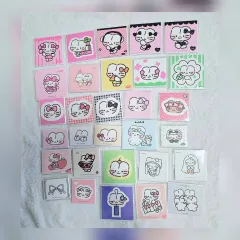 韓国雑貨 文房具 | Zizi 様 デザイン 묘묘 スティッカー シール 30セット まとめ