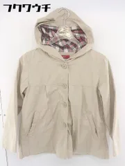 ◇ SHIPS シップス キッズ 子供服 長袖 ジャケット パーカー サイズ 130 ベージュ レディース  【中古】 【1110250004730】