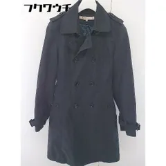◇ ◎ MELROSE claire CL メルローズクレール ライナー ベルト付き 長袖 トレンチコート サイズ 3 ブラック レディース  【中古】 【1111040000178】のサムネイル