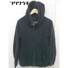 ◇ ABAHOUSE アバハウス 長袖 ジップアップ パーカー サイズ2 ブラック レディース  【中古】 【1112080007615】のサムネイル