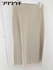 ◇ La TOTALITE ラ トータリテ 膝下丈 フレア スカート サイズ36 ベージュ レディース  【1112100000510】のサムネイル