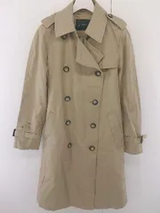 ◇ ◎ green label relaxing グリーンレーベル UNITED ARROWS 長袖 トレンチコート サイズ38 ベージュ レディース  【中古】 【1204080003213】のサムネイル