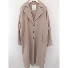 ◇ notch. ノッチ 長袖 ロング コート サイズM ピンク レディース  【中古】 【1205130007304】のサムネイル