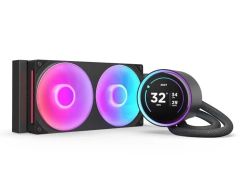[Brand New] Windows 7 CPU Cooler with 2 x 120mm Fans (Black) [RL-KR24E-B2]
