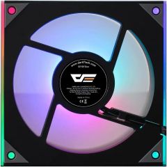 【新品】PCハード 12cmケース用冷却ファン DM8シリーズ 逆回転(リバース)モデル (ブラック) [DM8R-BLACK-SINGLEFAN]