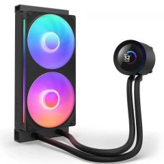 [Brand New] PC Hardware: NZXT Kraken Plus 240 RGB (Black) Liquid CPU Cooler [RL-KR240-B2]