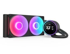 [Brand New] Windows 7 CPU Cooler with 2 x 140mm Fans (Black) [RL-KR28E-B2]