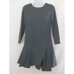 ◇ aquagirl アクアガール 長袖 ミニ ワンピース サイズ36 グレー レディース  【中古】 【1206020001747】のサムネイル