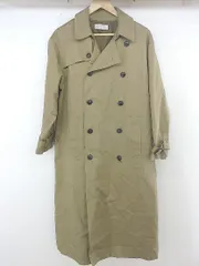 ◇ URBAN RESEARCH lab コットン100% 長袖 トレンチコート サイズM ベージュ レディース P  【中古】 【1210130000101】のサムネイル