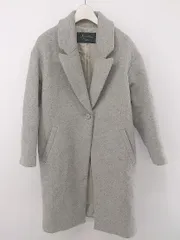◇ Another Edition アナザーエディション ウール混 長袖 コート サイズS ライトグレー レディース P  【中古】 【1211240001262】のサムネイル