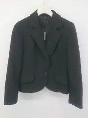 ◇ green label relaxing グリーンレーベル UNITED ARROWS 1B 長袖 テーラード ジャケット サイズ36 ブラック レディース P  【1212200007324】