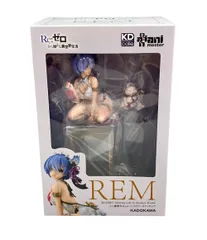 美品 KADOKAWA Re:ゼロから始める異世界生活 1/7 レム 優雅美人ver. フィギュア
