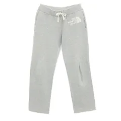 【中古】ザノースフェイス THE NORTH FACE コットンポリエステル スウェットパンツ ライトグレー【サイズL】【メンズ】