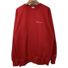 チャンピオン Champion スウェット 刺繍ロゴ 赤 レッド S 1959 - メルカリ