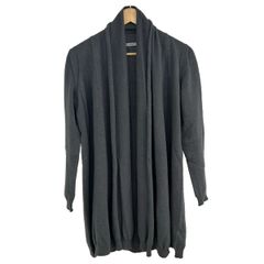 HELMUT LANG レザーパイピング ドレープ カーディガン - メルカリ