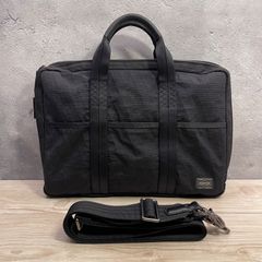 PORTER タンカー ビジネスバッグ 2WAY ブラック ナイロン ブリーフ