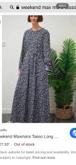 MaxMara リネン ネイビードレープワンピース vintage minoi - メルカリ