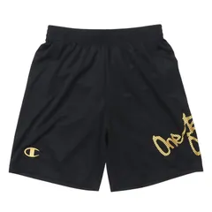 champion(チャンピオン) SHORTS BASKETBALL ウェア(メンズ・ユニ) c3-zb520-981、(981)ブラックXゴールド