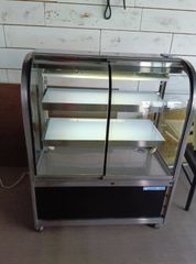 34 綺麗 アリガ グレイス Ⅱ型 ガラスショーケース 100V大理石 引取