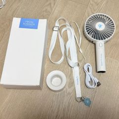 APPLEBUM 冷却プレートカラビナUSBハンディファン 本体 アップルバム 