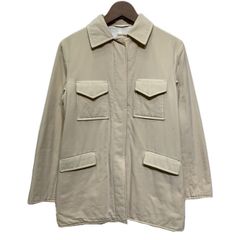 様専用】JIL SANDER 44 麻混 ジップブルゾン 白 伊製 - メルカリ