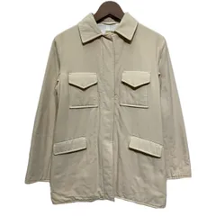 【中古】　JIL SANDER　ジャケット　アウター　無地　フロントマジックテープ　フロントポケット　イタリア製　古着　/2496のサムネイル
