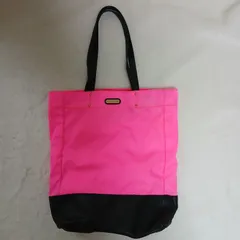REBECCA MINKOFF レベッカミンコフ バッグ 鞄 トートバッグ ピンク 黒色 ゴールド 金色 本革 Genuine Leather ナイロン 派手 ピンク好き 派手好き レディースのサムネイル