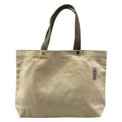 極美品 希少 旧タグ 一澤帆布 トートバッグ 麻素材 外ポケット付 京都