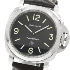 パネライ PANERAI PAM01000 ルミノール ベース ロゴ アッチャイオ 手巻き メンズ 保証書付き_956090のサムネイル