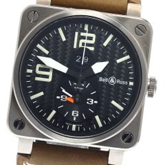 □超美品□Bell＆Ross BR02-92 STEEL FIBER 44mm□ - メルカリ