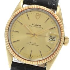 TUDOR 盾マーク ゴールド 手巻き メンズ腕時計 OH済 稼働品 - メルカリ