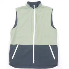 未使用品□HERMES エルメス Hロゴジップ パッカブル ジップアップ ナイロンベスト ジレ グリーン 46 フランス製 メンズオススメ◎のサムネイル