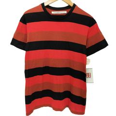 未使用 The SoloIst. ソロイスト ボーダー Tシャツ 46 黒赤 - メルカリ
