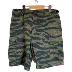 美品 リアルマッコイズ タイガーカモ ハーフカーゴパンツ 迷彩 - メルカリ