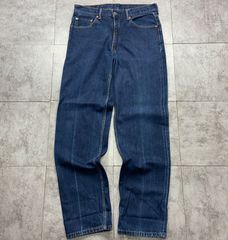 00s Dickies ディッキーズ デニムパンツ ペンキ オイル 濃紺 ワーク 