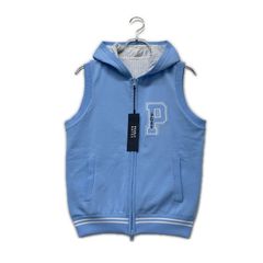 未使用品 レディース パーリーゲイツ PEARLY GATES ベスト 1(M) 水色