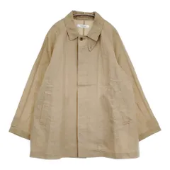 veritecoeur ユニセックス比翼コート short 定価52800円 VC-2718U リネンコットン コート 25SS ベージュ ユニセックス ヴェリテクール【中古】6-0428M♪のサムネイル