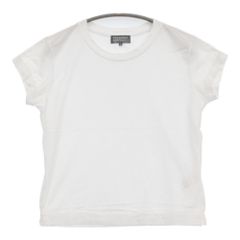 INSCRIRE 123ss-cut8 CSM OPEN Sleeve Tee 長袖Ｔシャツ カットソー ロンＴ レッド レディース アンスクリア【中古】5-0824M∞ INSCRIRE 123ss-cut8 CSM OPEN Sleeve Tee 長袖Tシャツ カットソー