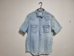 リーバイス 半袖 デニム ウェスタン シャツ Lサイズ 未使用品