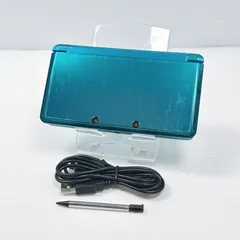 ニンテンドー 3DS アクアブルー 遊べるセット 動作確認済み ds 3ds 3DS 任天堂 管理番号M1874