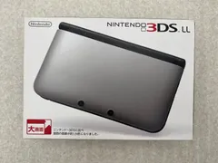 ◆ニンテンドー3DSLL本体 シルバー×ブラック　0012568670　ジャンク