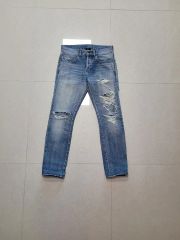 SAINT LAURENT サンローラン 26 ペイント加工 スリムデニム日本製