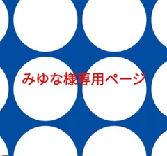 みゆな様専用ページです。