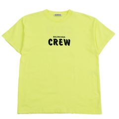 バレンシアガ CREW ラージフィット 半袖 Tシャツ オーバーサイズ