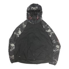 OAKLEY ナイロンジャケット フーディー メタリックグレー 激レア品 