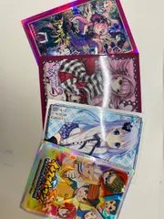 【O1-62】◇カードスリーブ全478枚　中古　ゴーストリックの堕天使、クリミナルガールズ、ご注文はうさぎですか？、イナズマイレブン他のサムネイル