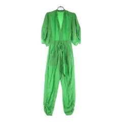 STELLA McCARTNEY (ステラマッカートニー) チェーンプリントジャガードジャンプスーツ レディース グリーン 610028のサムネイル