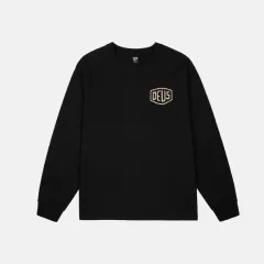 DEUS EX MACHINA ロングスリーブ Seoul College ブラック 白 m 新品のサムネイル